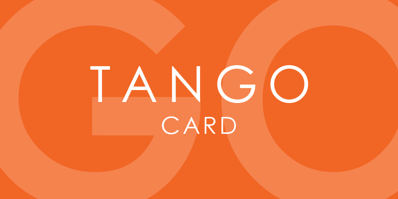 Tango Gift Card $25 Tango Gift Card (for use at restaurants and retail stores), provided by VSP